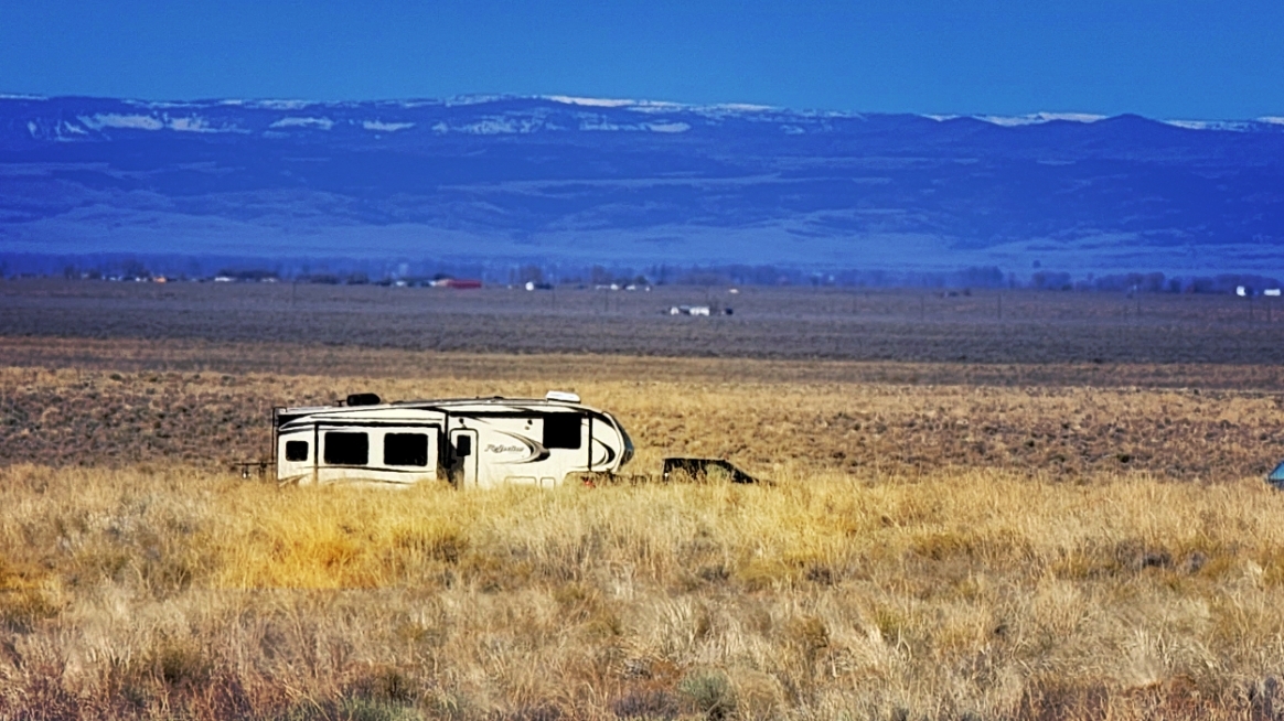 Boondocking at Mt. Blanco